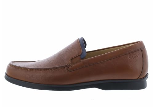 Sioux Herren Staschko Mokassin, Cognac, 41.5 EU Weit von Sioux