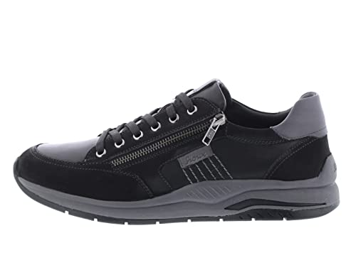 Sioux Herren Turibio Sneaker, Schwarz, 41.5 EU Weit von Sioux