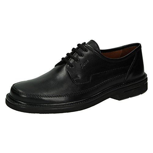 Sioux Marcel Herren Klassische Halbschuhe, schwarz, 40 2/3 EU (7 UK) von Sioux