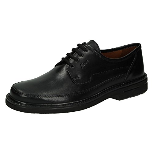 Sioux Business Schnürschuh Marcel, schwarz(schwarz), Gr. 10 von Sioux