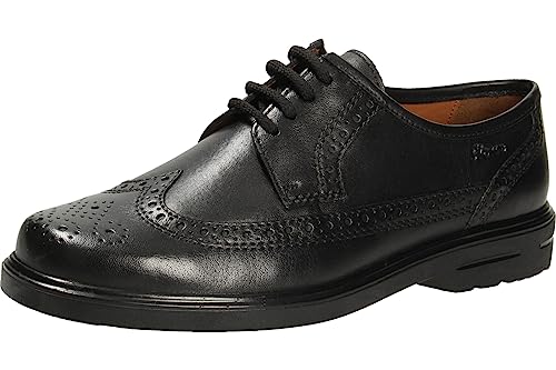 Sioux Pacco-XXL 28446, Herren Schnürhalbschuhe, Schwarz (Schwarz),49 EU (13.5 UK) von Sioux