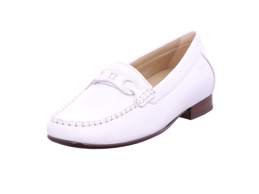 female Klassische Slipper weiss 38 von Sioux