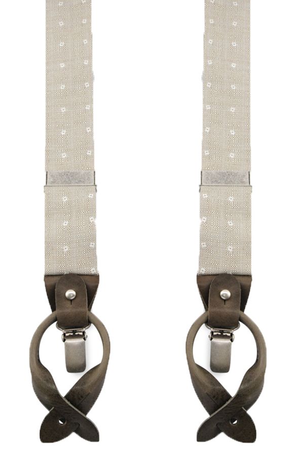 Sir Redman Hosenträger Bridal Blossom Taupe - von Sir Redman