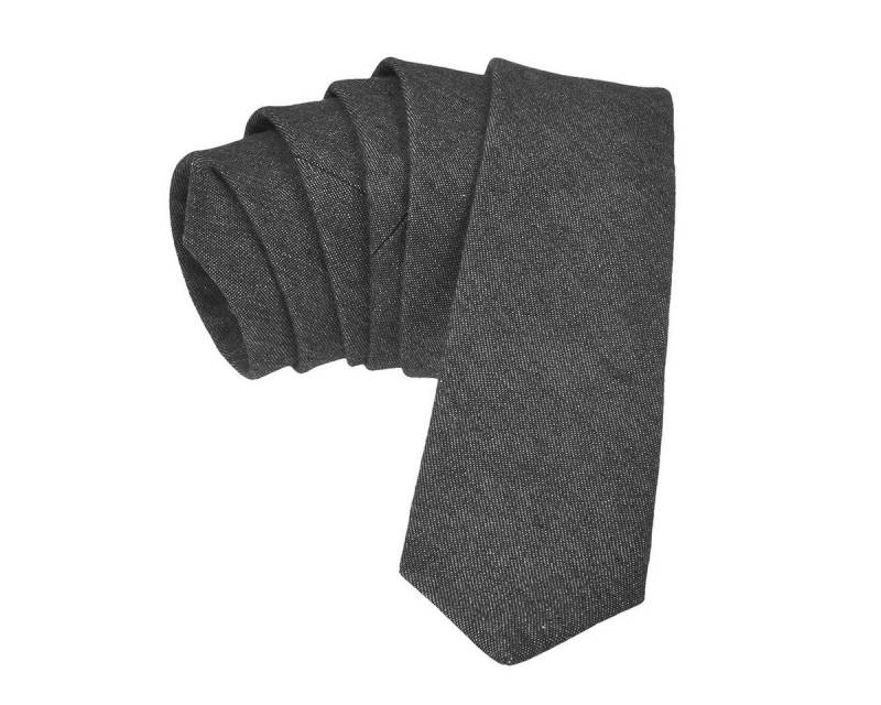 Sir Redman Krawatte "Denim" 6cm für Herren trendiger Casual Look in Denim, 6cm breit, 149cm lang von Sir Redman