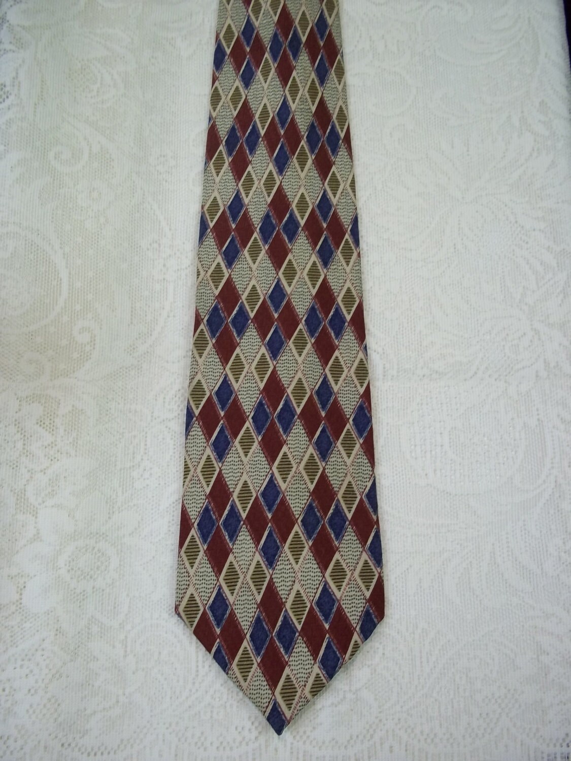 Albert Nipon Seide Vintage Krawatte von SirKsVintage