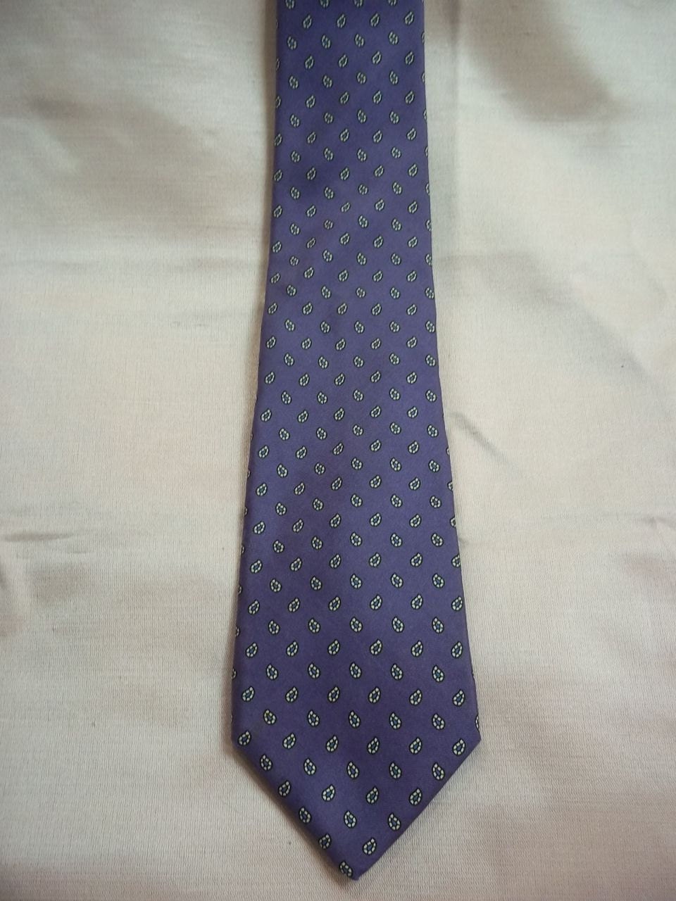 Vintage Import Seidenblaue Krawatte Von Summit Hill von SirKsVintage