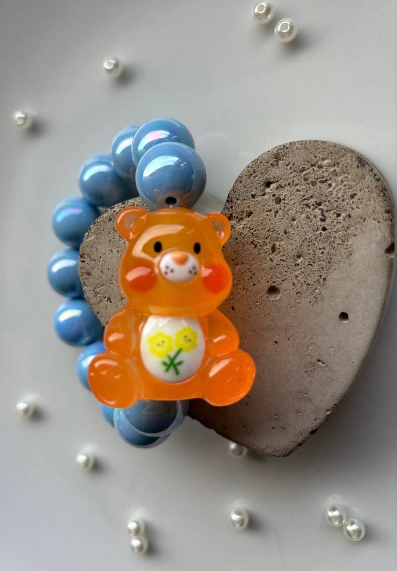 Glücksbärchi Perlen Armband - Glow in The Dark von SirWoddy