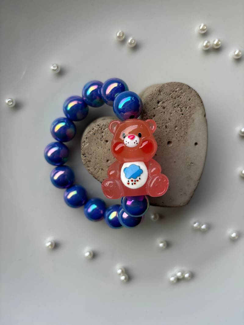 Glücksbärchi Perlen Armband - Glow in The Dark von SirWoddy