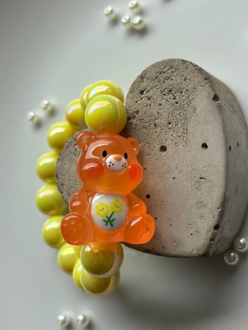 Glücksbärchi Perlen Armband - Glow in The Dark von SirWoddy