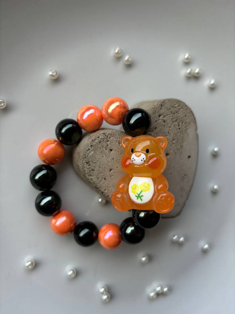 Glücksbärchi Perlen Armband - Glow in The Dark von SirWoddy