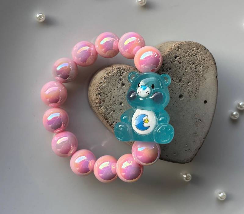 Glücksbärchi Perlen Armband - Glow in The Dark von SirWoddy