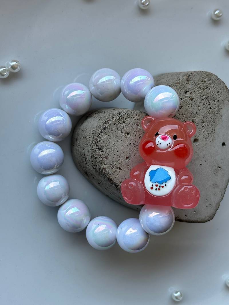 Glücksbärchi Perlen Armband - Glow in The Dark von SirWoddy