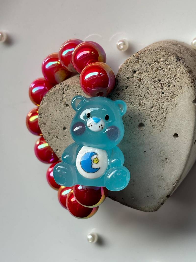 Glücksbärchi Perlen Armband - Glow in The Dark von SirWoddy