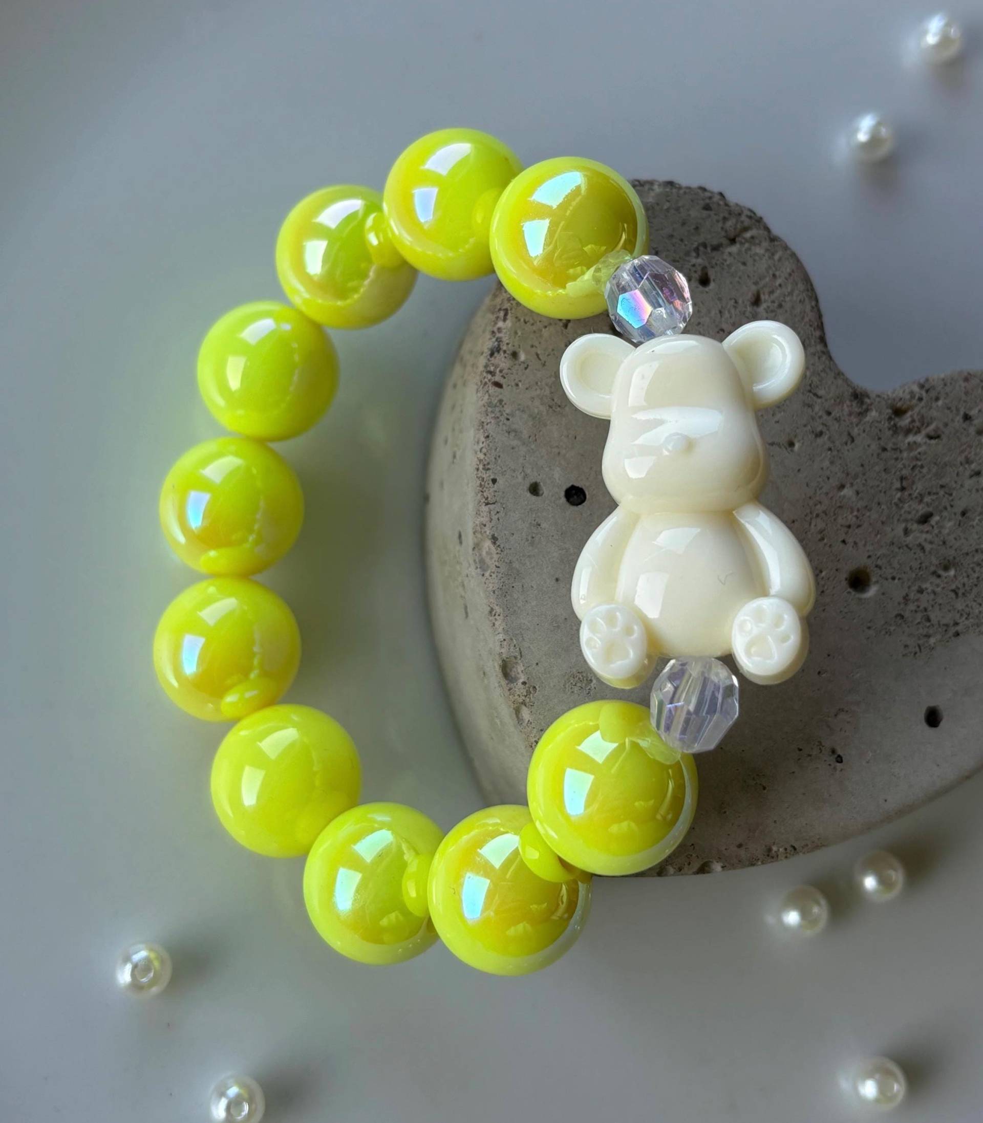 Miracle Perlen Armband Mit 3D Teddy Perle Miracle Perlen Armband Mit 3D Teddy Perle von SirWoddy