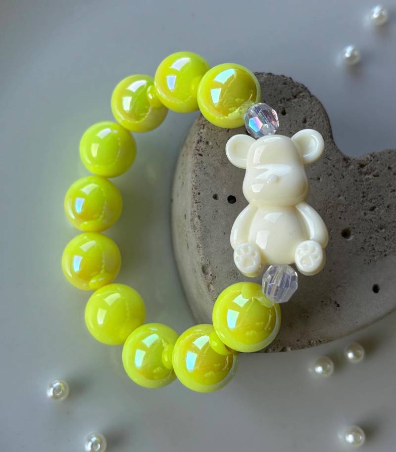 Miracle Perlen Armband Mit 3D Teddy Perle Miracle Perlen Armband Mit 3D Teddy Perle von SirWoddy