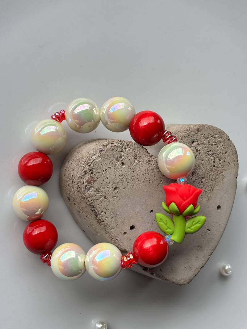 Miracle Perlen Armband Mit Blumen Perle von SirWoddy