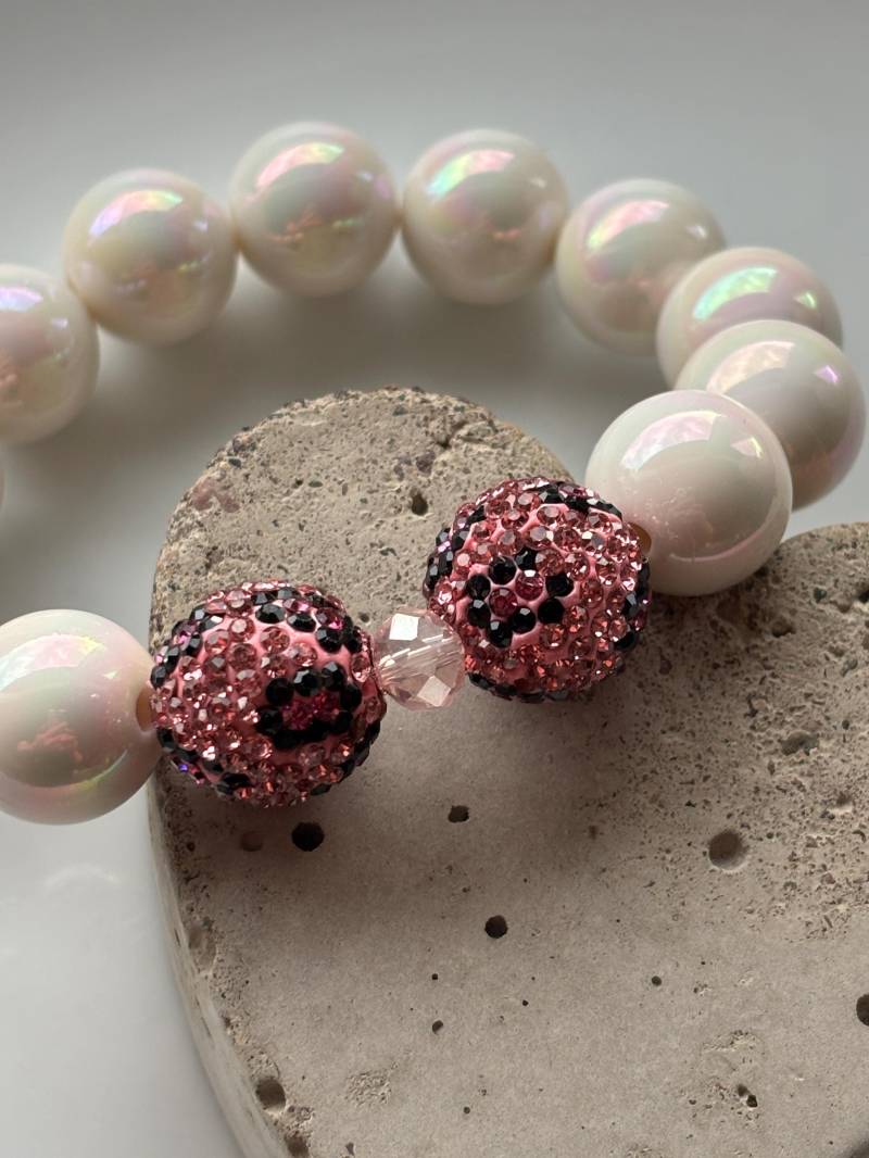 Miracle Perlen Armband Mit Glitzer Leo Perle Miracle Perlen Armband Mit Glitzer Leo Perle von SirWoddy