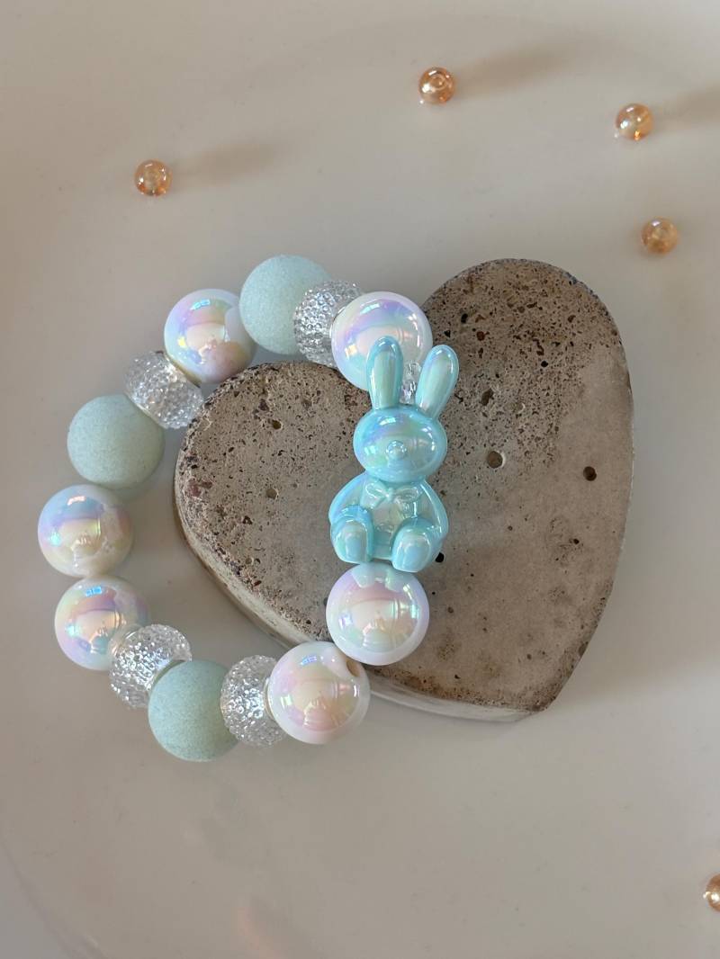 Miracle Perlen Armband Mit Häschen Perle von SirWoddy