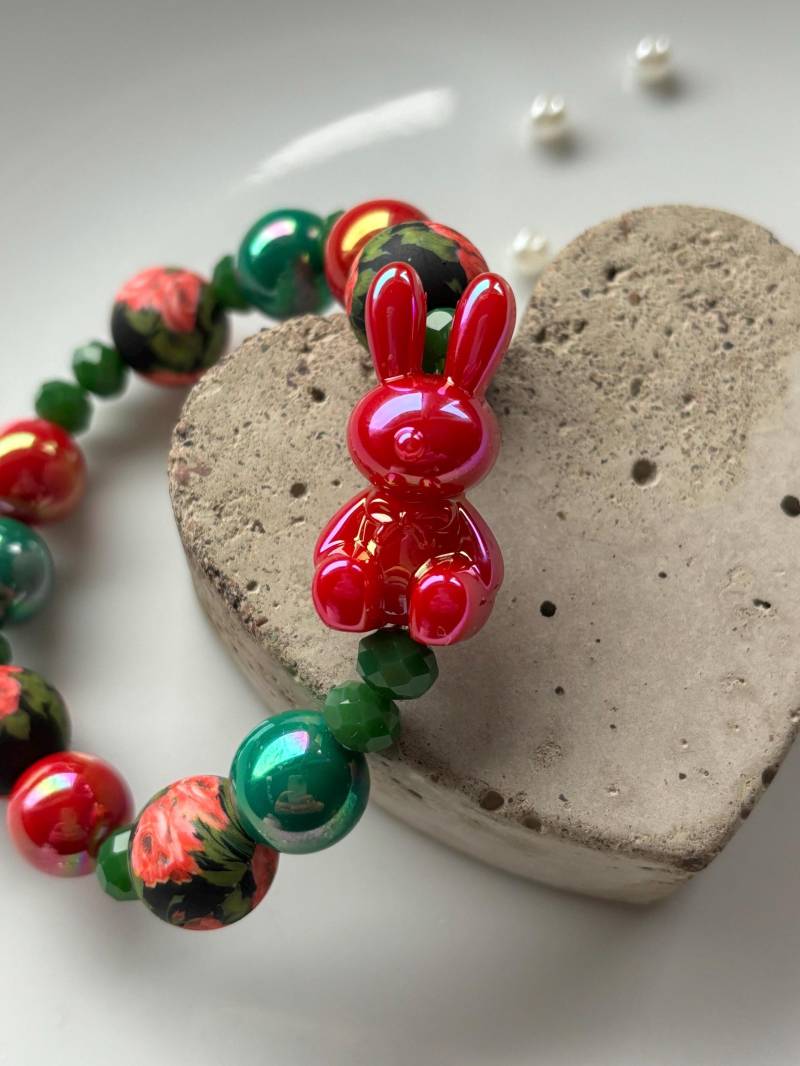 Miracle Perlen Armband Mit Häschen Perle von SirWoddy