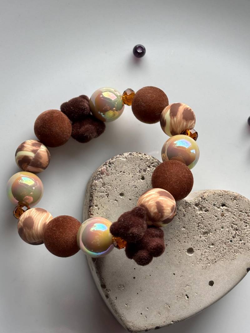 Miracle Perlen Armband Mit Teddy Perle von SirWoddy