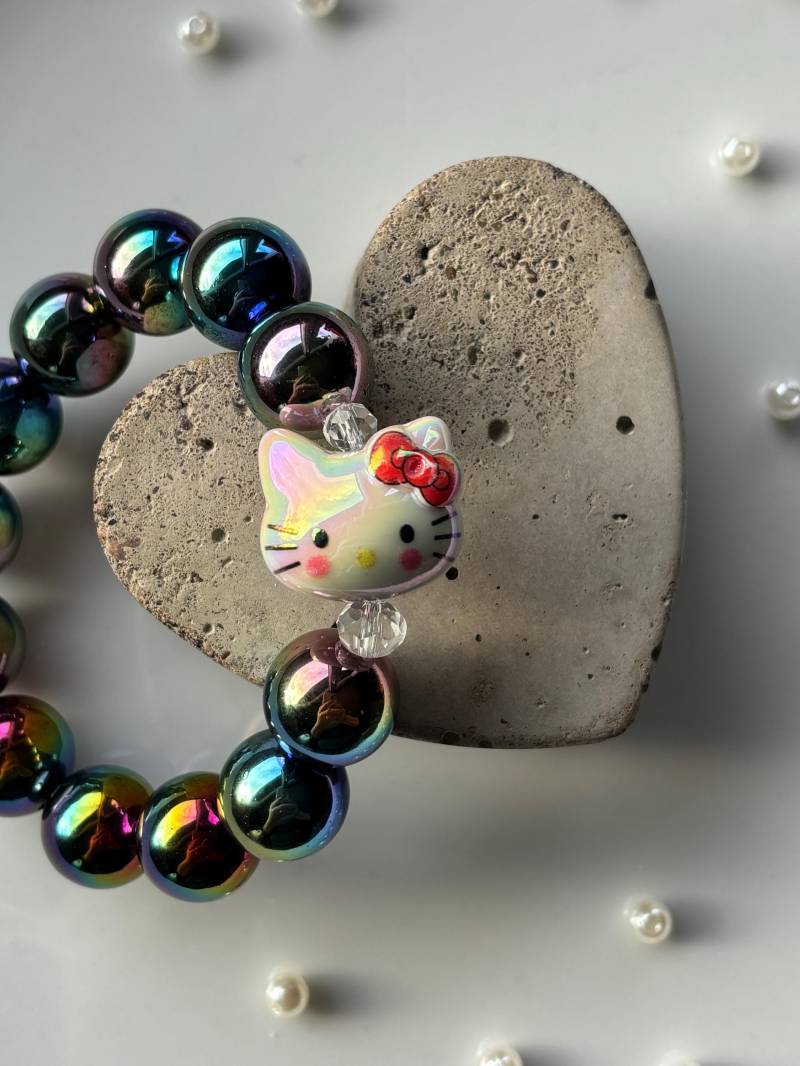 Perlen Armband Mit Hallo Kitty Perle von SirWoddy