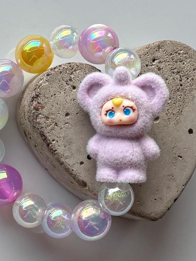 Perlen Armband Mit Kawaii Figur - Pastell von SirWoddy