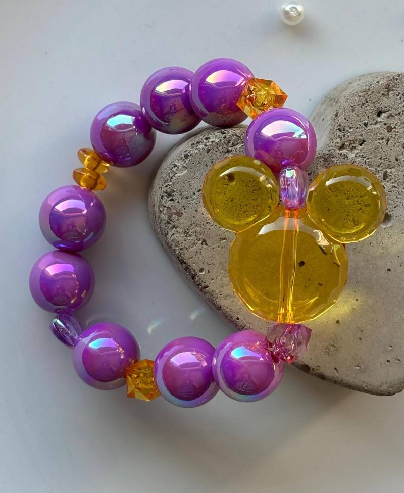 Perlen Armband Mit Micky Maus Perle von SirWoddy