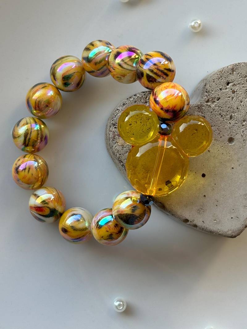 Perlen Armband Mit Micky Maus Perle von SirWoddy