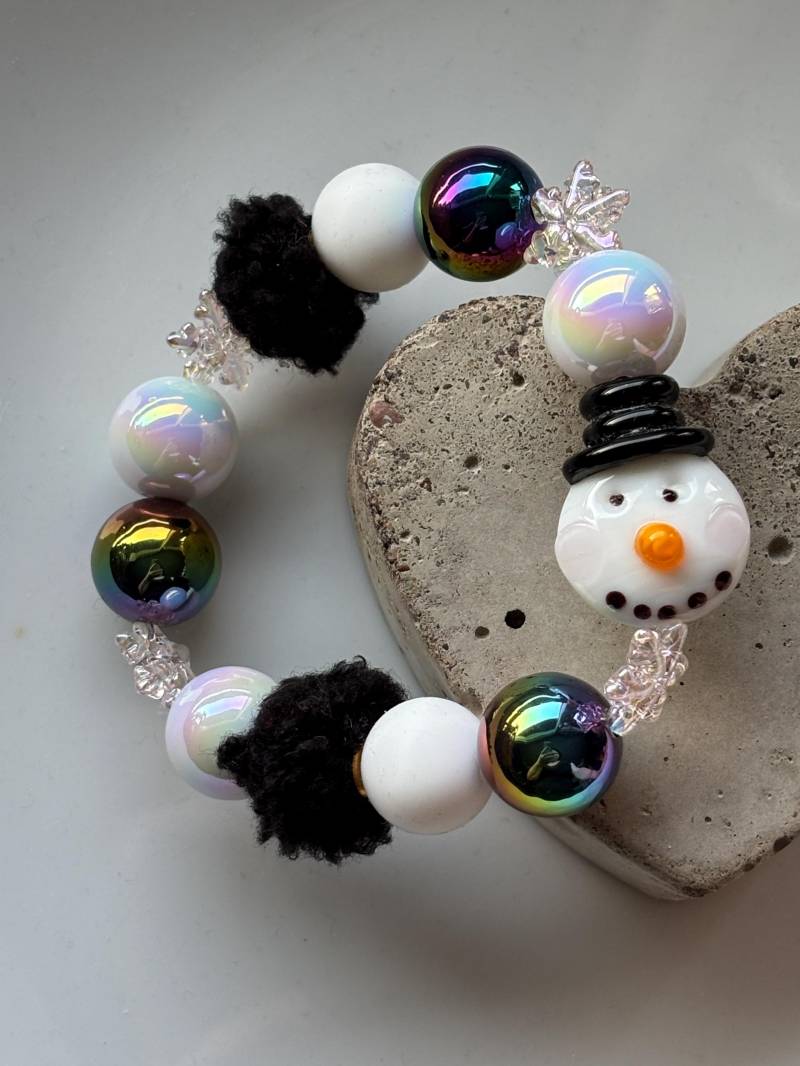 Perlen Armband Winter Edition von SirWoddy
