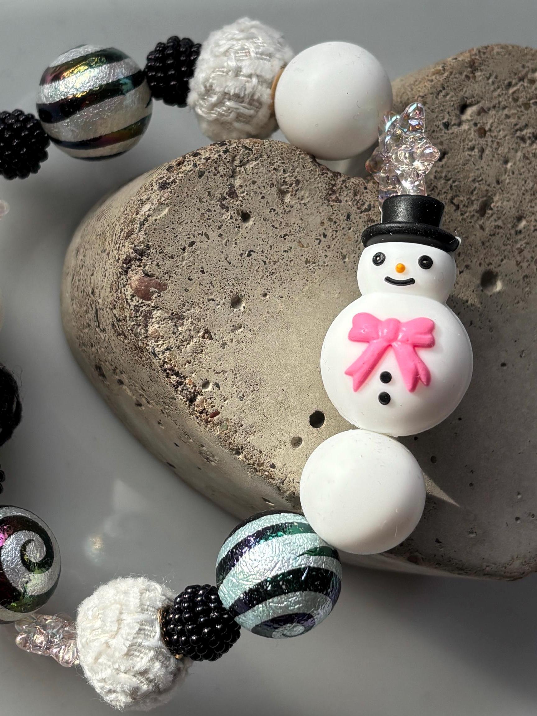 Perlen Armband Winter Edition von SirWoddy