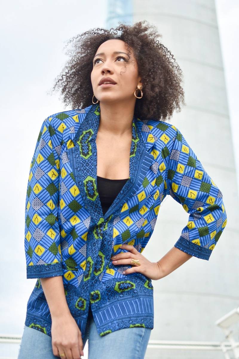 Adam Wachsblazer, Damenblazerjacke von SirawaxBoutique