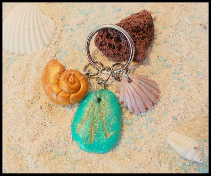 Meerjungfrau Schlüsselanhänger von SirenArtCraft