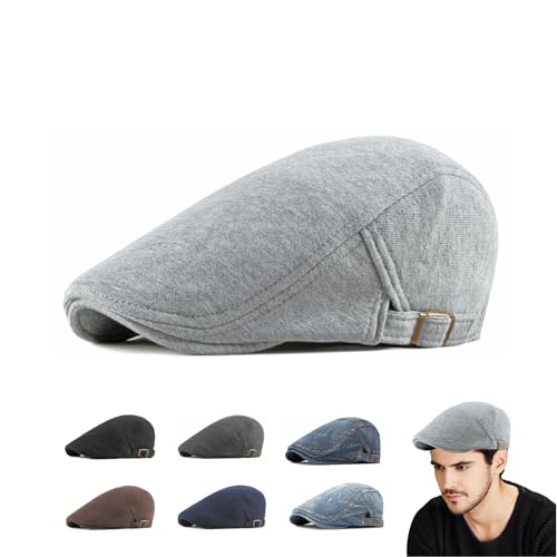 Siribelle Barrett Mütze Herren Schiebermütze Herren Einstellbar Flatcap Vintage Baskenmütze Newsboy Schirmmütze Gatsby Ivy Irischer Hut Siribelle Barrett Mütze Herren Schiebermütze Herren Einstellbar Flatcap Vintage Baskenmütze Newsboy Schirmmütze Gatsby Ivy Irischer Hut von Siribelle