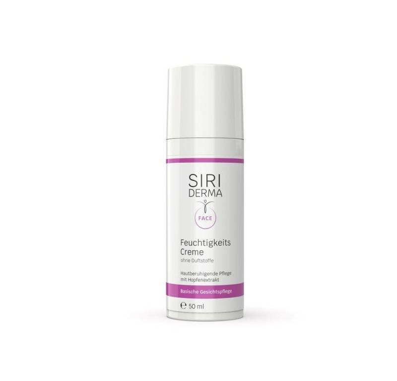 Siriderma Hautcreme SIRIDERMA Feuchtigkeitscreme basisch 50 ml ohne Duftstoffe - Mischhaut, Erhöht die Vitalität der Haut von Siriderma