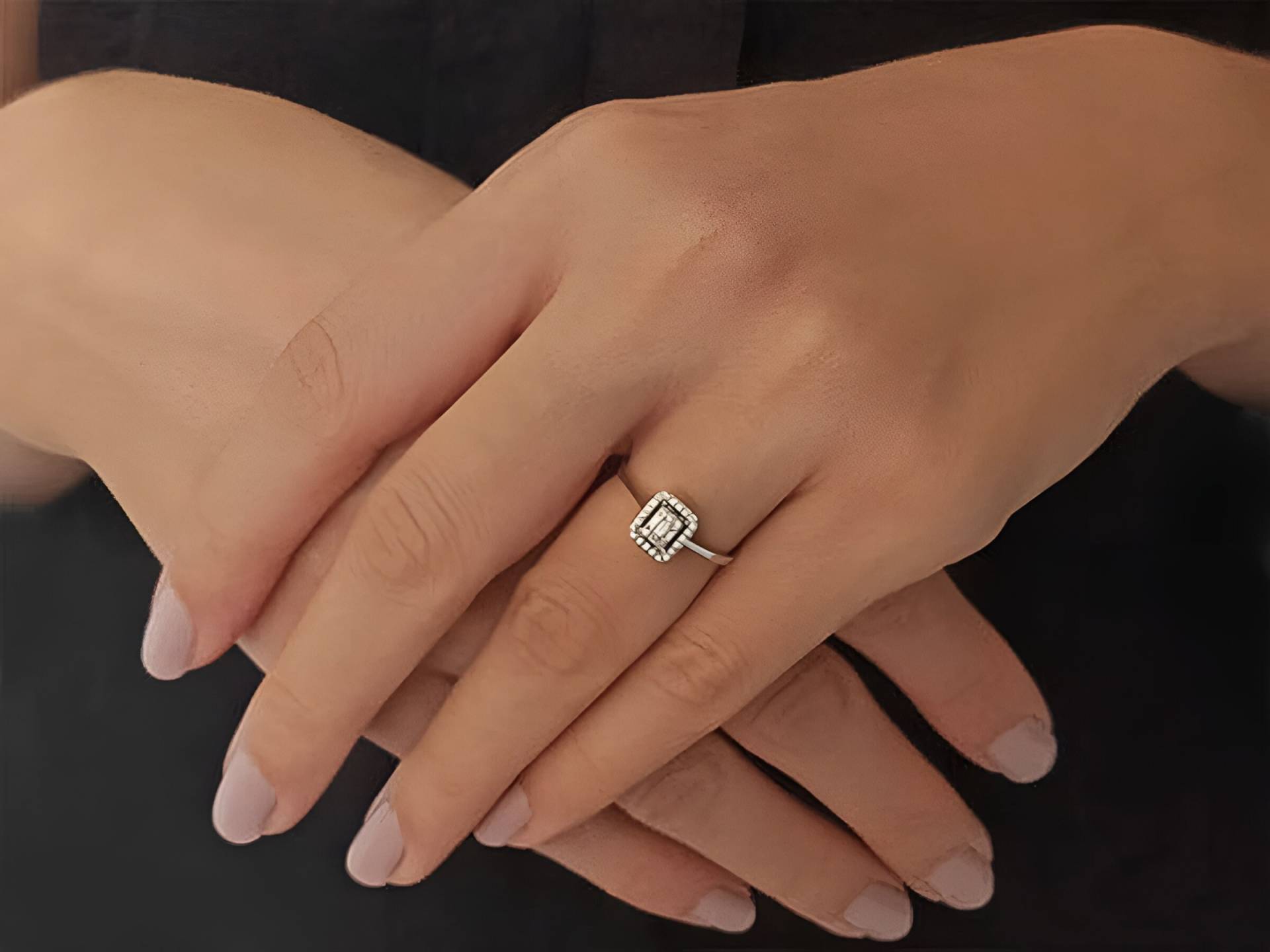 14K Gold Baguette Brautring, Echter Diamant-Jubiläumsring, Handgefertigter Verlobungsring, Eleganter Versprechensring, Zierlicher Schmuck 14K Gold Baguette Brautring, Echter Diamant-Jubiläumsring, Handgefertigter Verlobungsring, Eleganter Versprechensring, Zierlicher Schmuck von SiriusDiamond