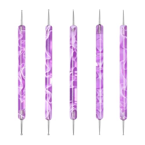 Doppelend-Pinsel | Malpinsel, doppelseitige multifunktionale Nagelpinsel, Miniatur-Malpinsel, Nagel-Liner-Pinsel, Punktierstift von Sirseon