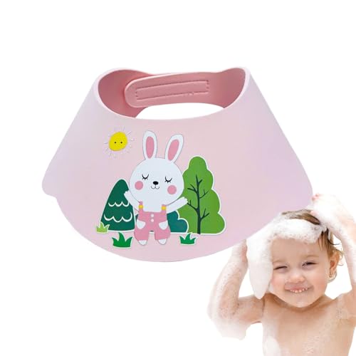 Duschkappe, Duschmütze Schild für Kinder - Wasserdichte Kinder Duschkappe,Verstellbar von Sirseon