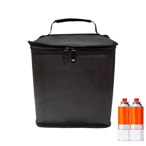 Sirseon Camping-Kochgeschirr-Organizer-Tasche, große Utility-Tragetaschen für Damen | Wasserbecherbeutel | Mit Griffen, Utility-Einkaufstasche, Camping, mehrschichtige Fächer für Picknick, Garage von Sirseon