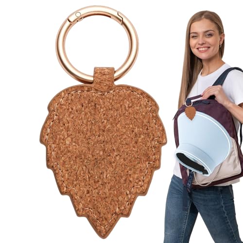 Sirseon Magnetischer Hut-Clip – Rucksack-Hut-Clip – Kork-Reise-Hut-Clip, Kappen-Halter schützt den Hut vor dem Herunterfallen für Geldbörse, Gepäck, Autoschlüssel, Hinterlässt feine Linien, Refer to von Sirseon