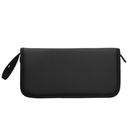 Sirseon Make-up-Pinselhalter, Make-up-Pinseltasche zum Aufstellen - Stehender Make-up-Pinselbeutel aus mit 15 Löchern,Aufbewahrungskoffer für Reise-Kulturartikel, Reise-Kosmetiktasche für Damen, von Sirseon