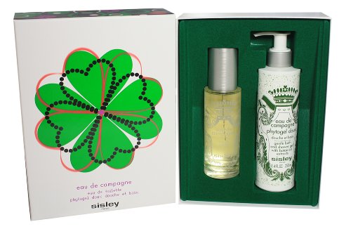 Sisley Eau de Campagne Geschenkset femme/woman, Eau de Toilette Vaporisateur/Spray 100 ml, Duschgel 250 ml, 1er Pack (1 x 250 ml) von SISLEY