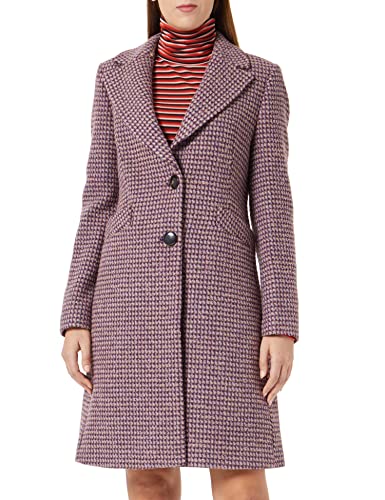 Sisley Damen 2EJFLN01T Wool Blend Coat, Violet 912, 40 von SISLEY