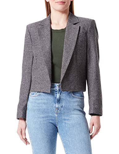 Sisley Damen 2SYRLW00T Jacket, Grey 901, 42 von Sisley