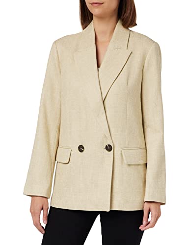 Sisley Damen 2pzplw00z Jacket, Beige 902, 38 EU von SISLEY