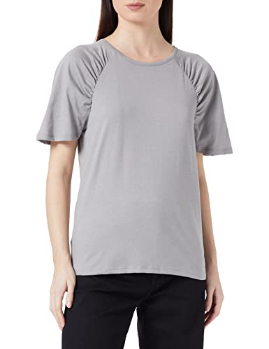 Sisley Damen 3I1XL102I T-Shirt, Grey 34G, L von SISLEY