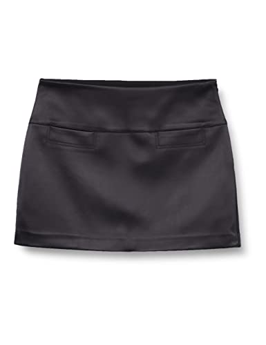 Sisley Damen 49T8L000Q Skirt, Black 100, 38 von SISLEY