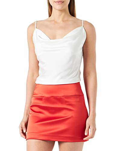 Sisley Damen 49t8l000q Skirt, Brick Red 1w4, 32 EU von SISLEY