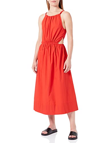 Sisley Damen 4JOZLV00U Dress, Red 29L, 38 von SISLEY