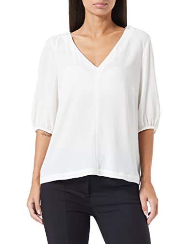 Sisley Damen 54YZLQ027 Blouse, Creamy White 10R, M von SISLEY