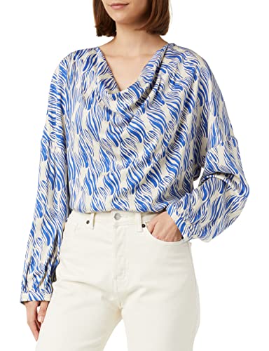 Sisley Damen 5uuflq03q Blouse, Multicolor 63a, L EU von SISLEY